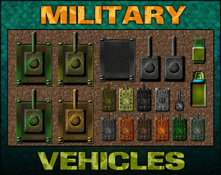 Top down FREE game assets - army camp - 2dgameartguru Free assets