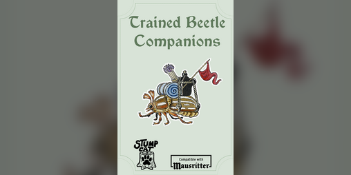 Cover image for Trained Beetle Companions