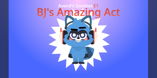 Cover image for Qoobies E1 - BJ's Amazing Act