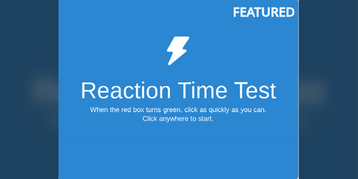 Cover image for Reaction Time Test