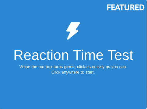 Cover image for Reaction Time Test