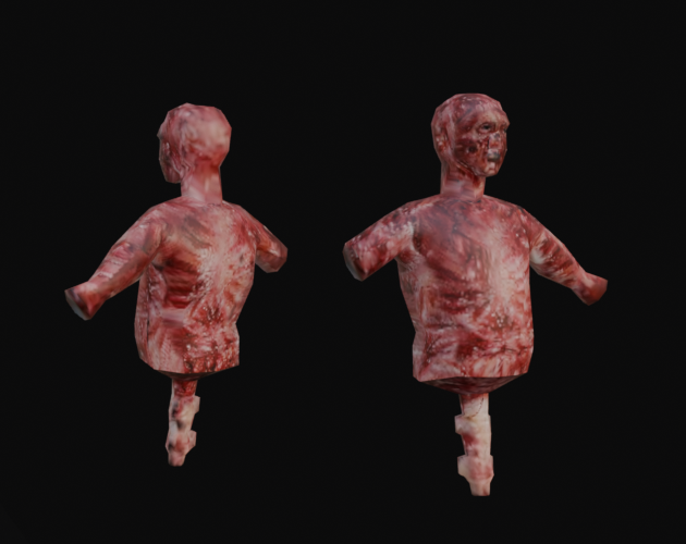 PSX/PS1 Meat Torso