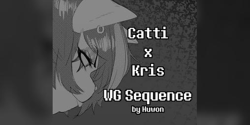 Cover image for Catti x Kris| Deltarune Weight Gain Sequence/Art Pack by Huwon
