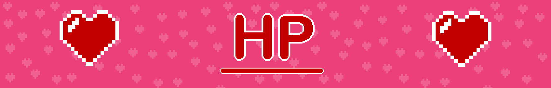 HEARTS/HP/LIFE PIXEL ART 16X16 ASSETS