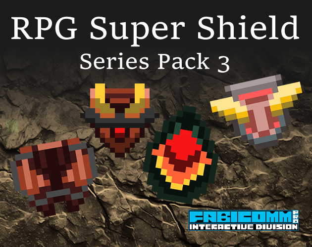 Shield Rp RPG Super Shield Series - Pack 3 by Fabicomm Pro.