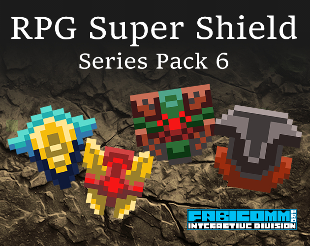 Shield Rp RPG Super Shield Series - Pack 6 by Fabicomm Pro.