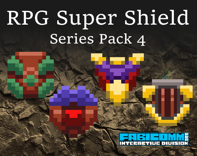 Shield Rp RPG Super Shield Series - Pack 4 by Fabicomm Pro.