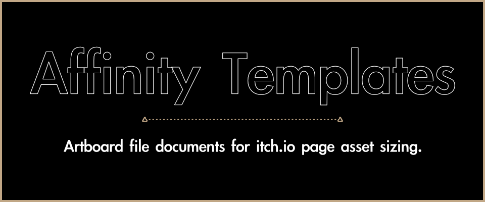 Itch.io Page Customisation Template