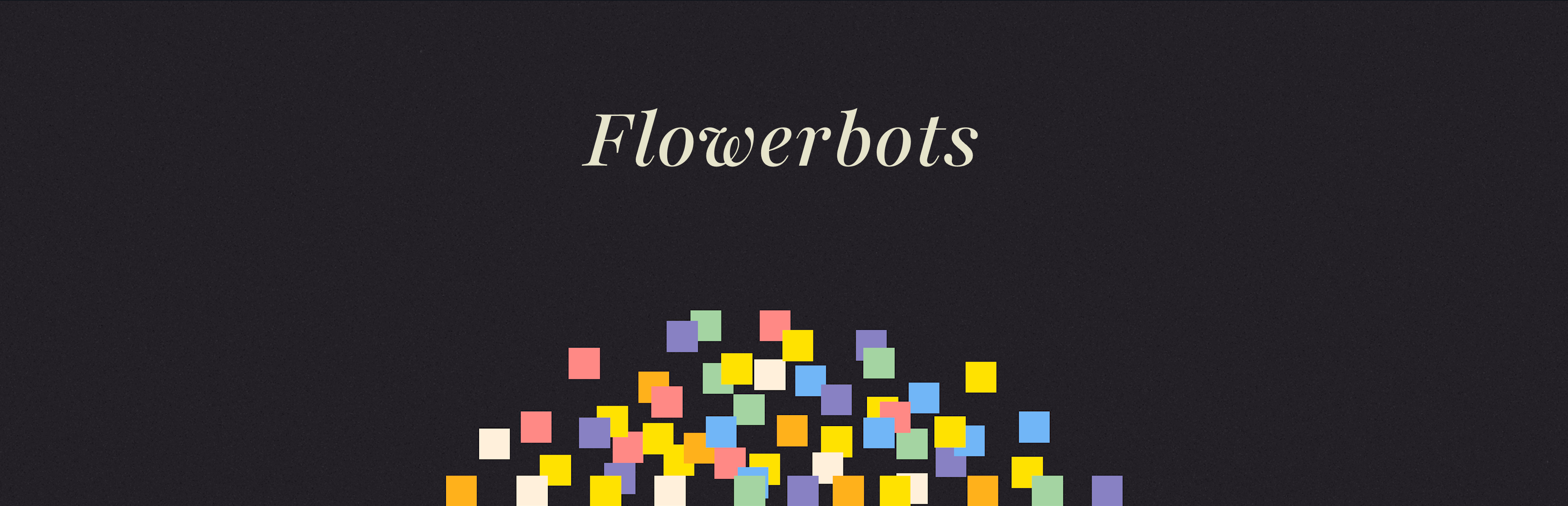 flowerbots (demo)