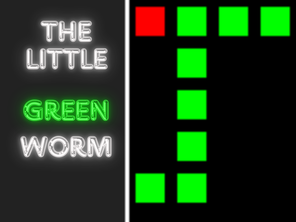 the little green worm