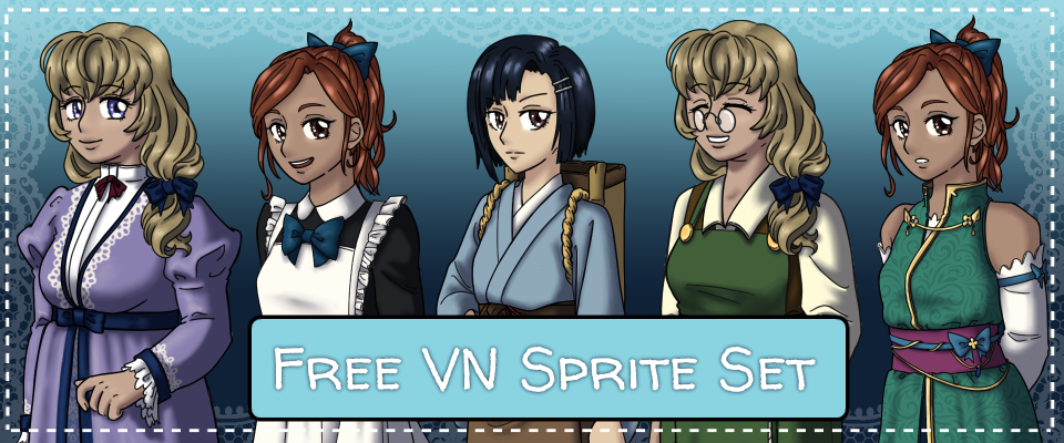 Free VN Sprite Set: NPCs