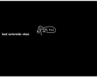Bad Asteroids Clone