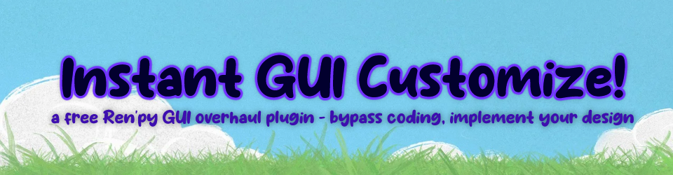 Instant GUI Customize!