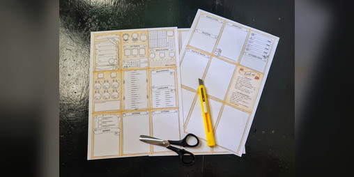 Cover image for Modular Character Sheet for D&D5e (Wizard)