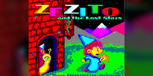 Cover image for Zezito and the Lost Stars ( Acorn Electron )
