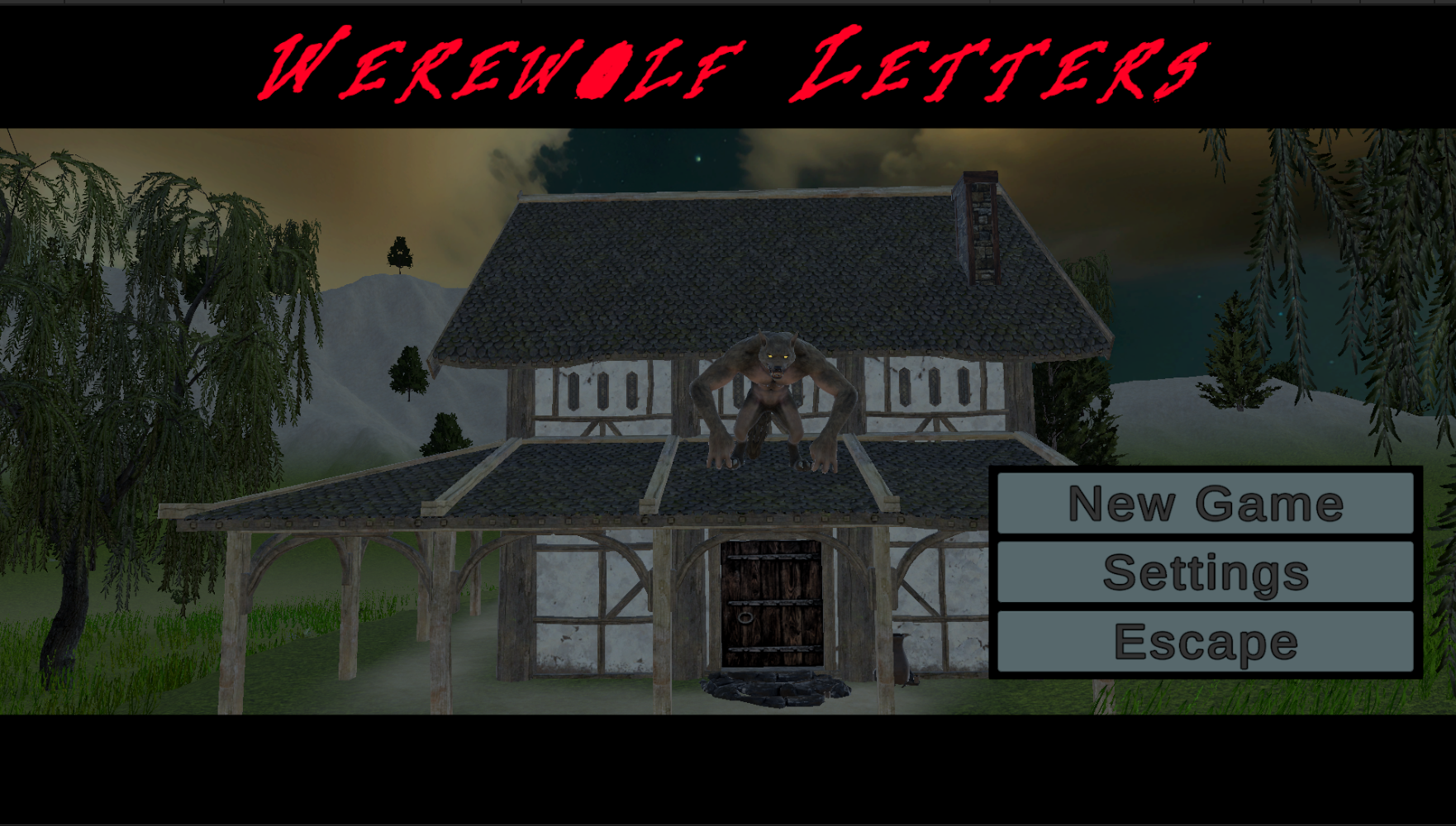 Cover image for Werewolf Letters