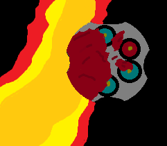 The lone revolver