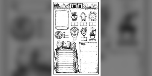Cover image for Cairn 1E: Dungeon Age character backgrounds