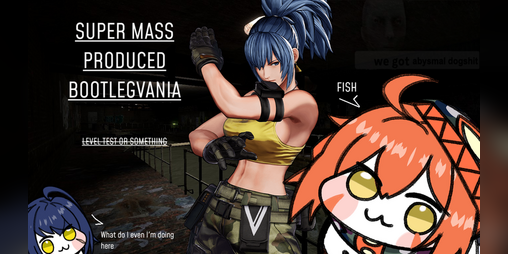 Cover image for Mass Produced Bootlegvania Sample Text: Ready to Crash Edition
