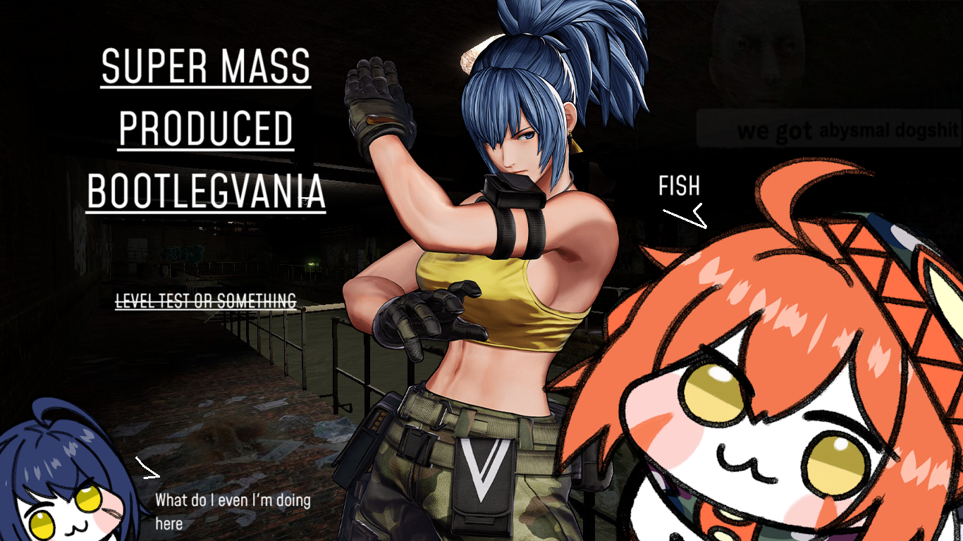 Cover image for Mass Produced Bootlegvania Sample Text: Ready to Crash Edition