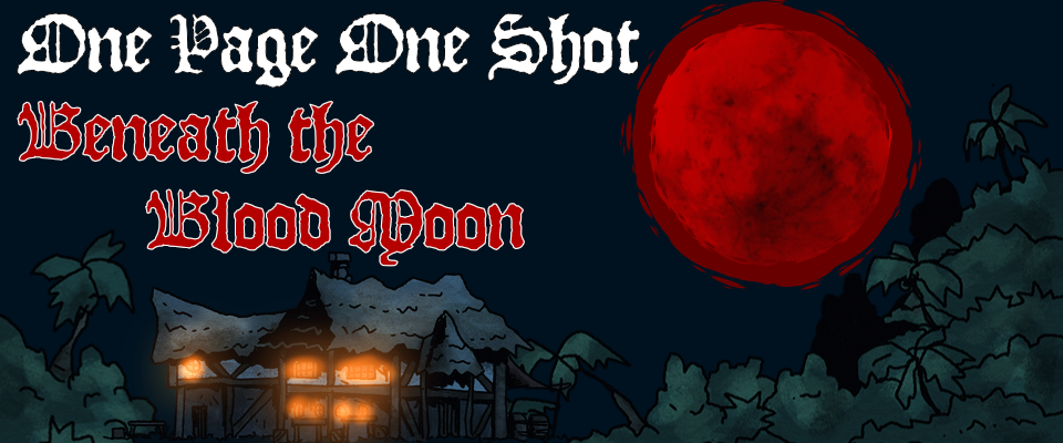 Beneath The Blood Moon - One Page One Shot for Pirate Borg