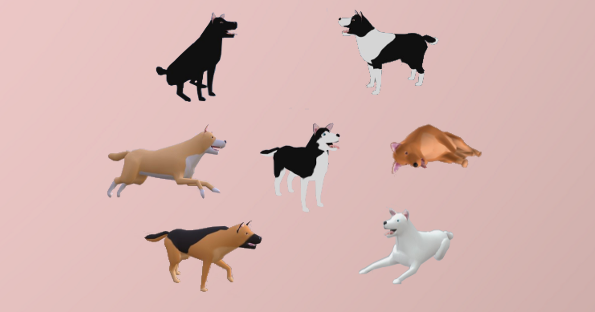 Animated Dogs Package for Unity 3D