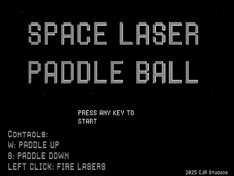 SPACE LASER PADDLE BALL