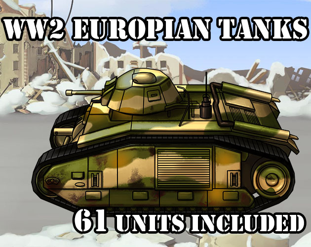 61 Europian TANKS from WW2 by Raketenfaust