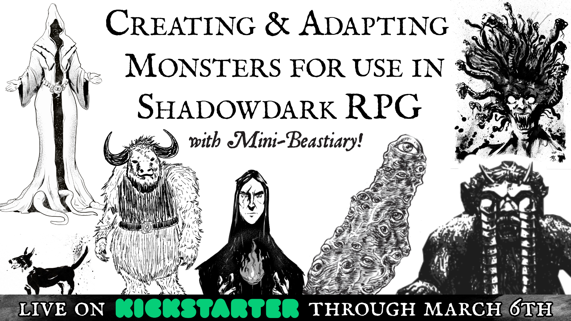 Creating and Adapting Monsters for use in Shadowdark RPG