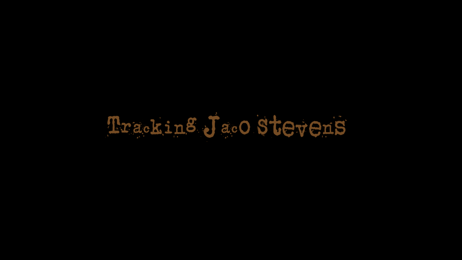 Cover image for Tracking Jaco Stevens