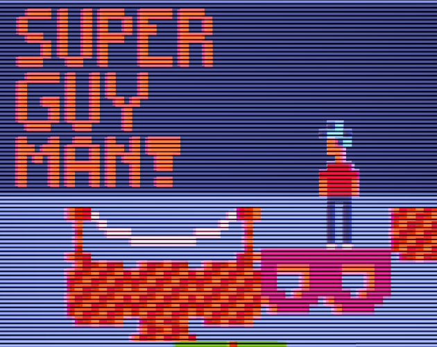 Cover image for SUPER GUY MAN!