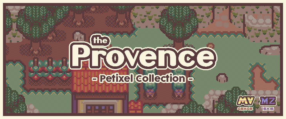 Petixel Provence Asset Pack - Tileset and Tileset and objects