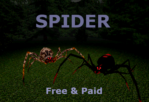 PSX/PS1 Spider with Animations