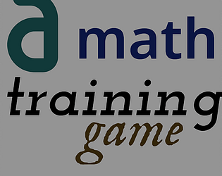 A Math Training game