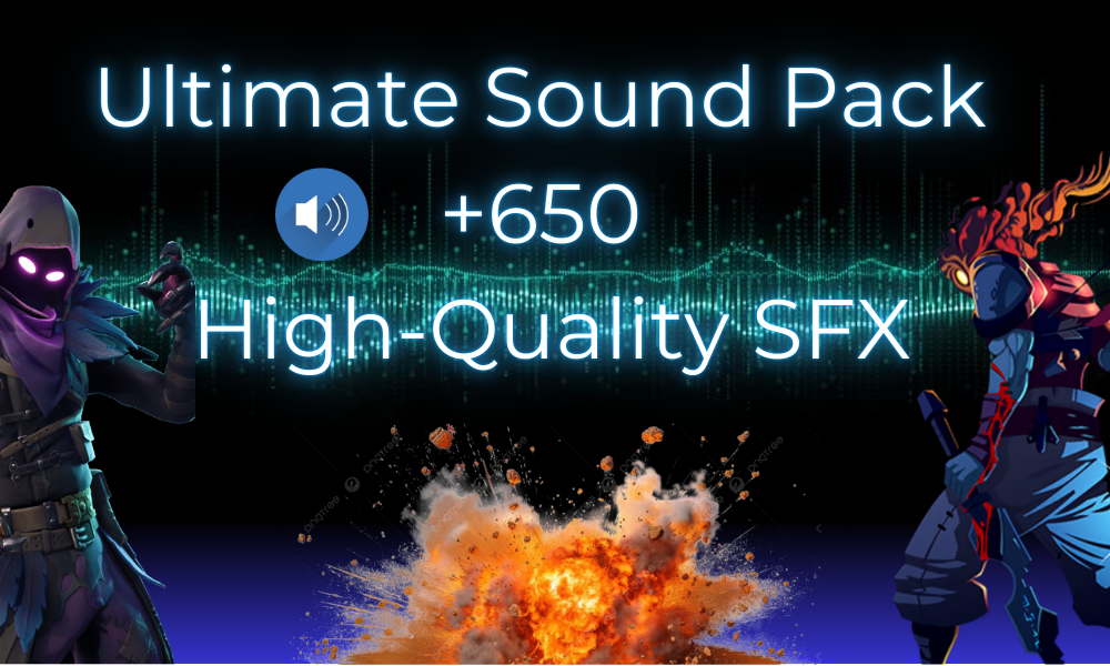 Ultimate Sound FX Pack – +650 Pro Game Sounds