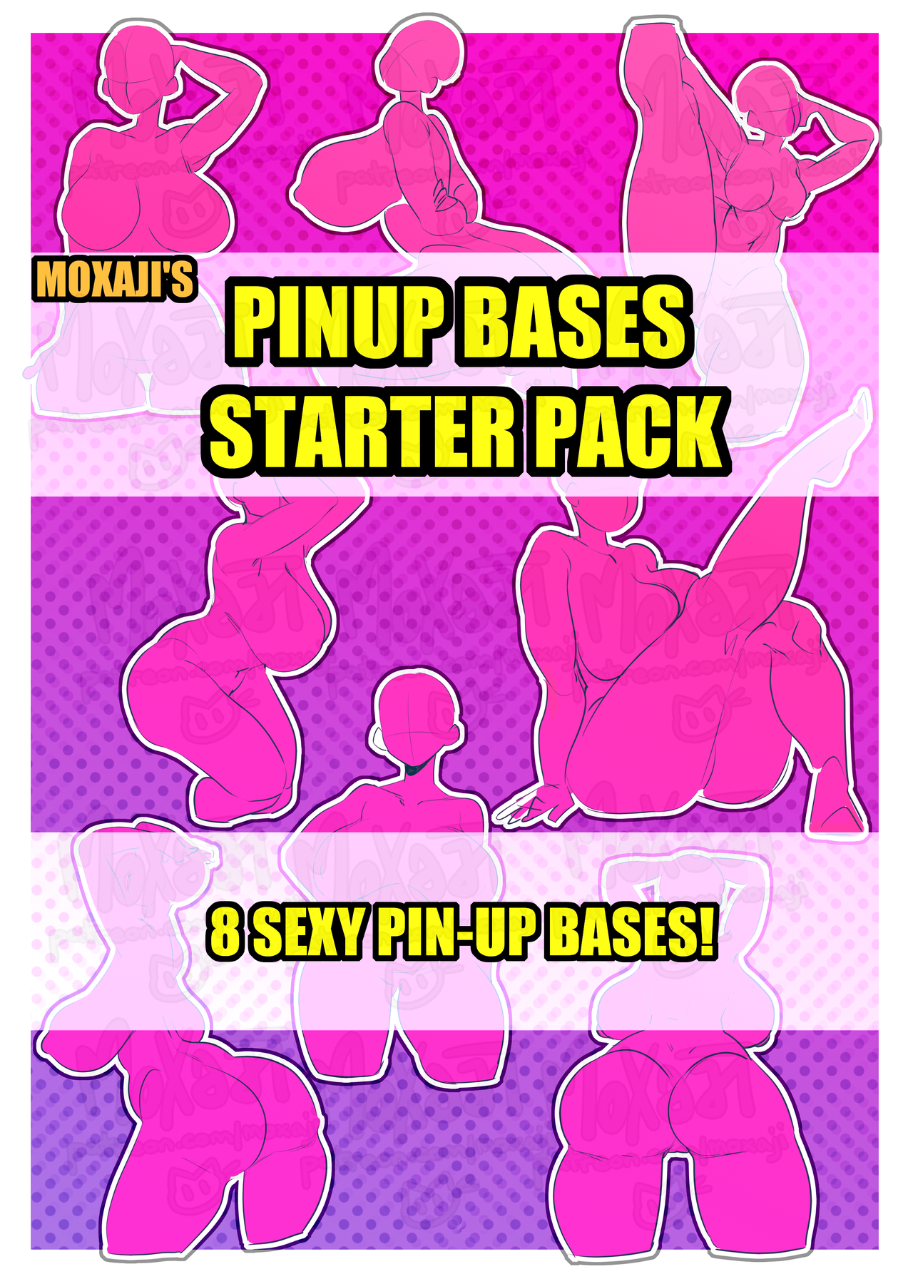 Moxaji's Pinup Bases Starter Pack!