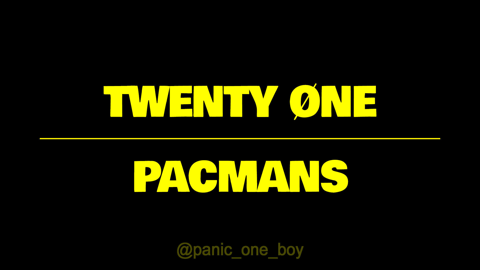 Twenty Øne Pacmans