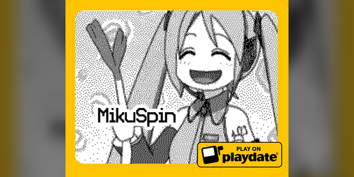 Cover image for MikuSpin: Leekspin Playdate