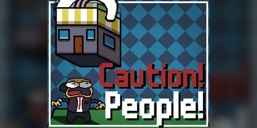 Cover image for Caution! People!