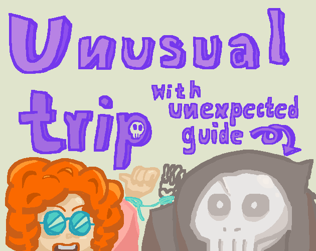 Cover image for Unusual trip with unexpected guide