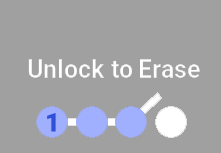 Unlock to Erase