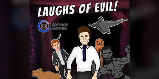 Cover image for Laughs of Evil!