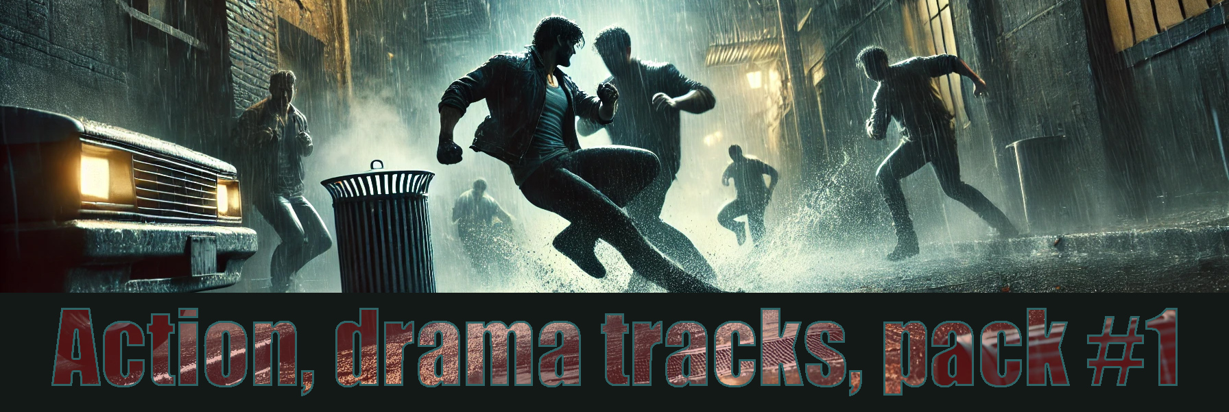 Action dramatic movie trailer tracks - Pack #1