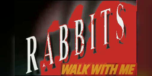 Cover image for Rabbits walk with me (zine)