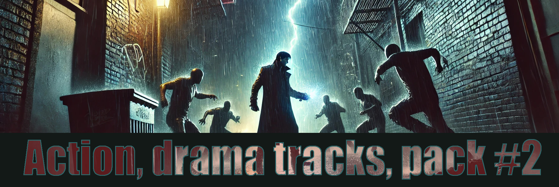 Action dramatic movie trailer tracks - Pack #2