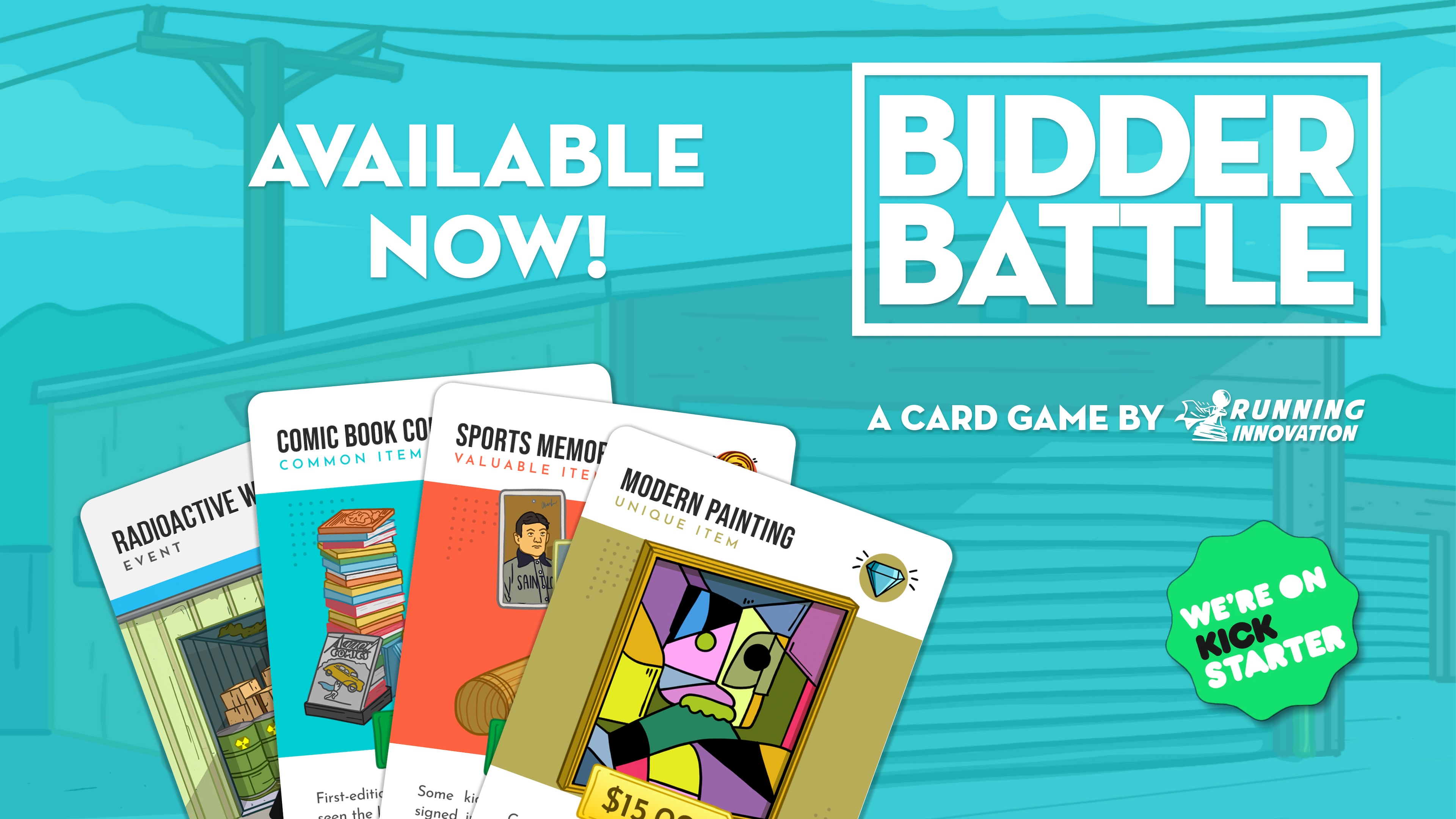 Bidder Battle: The Storage Auction Card Game