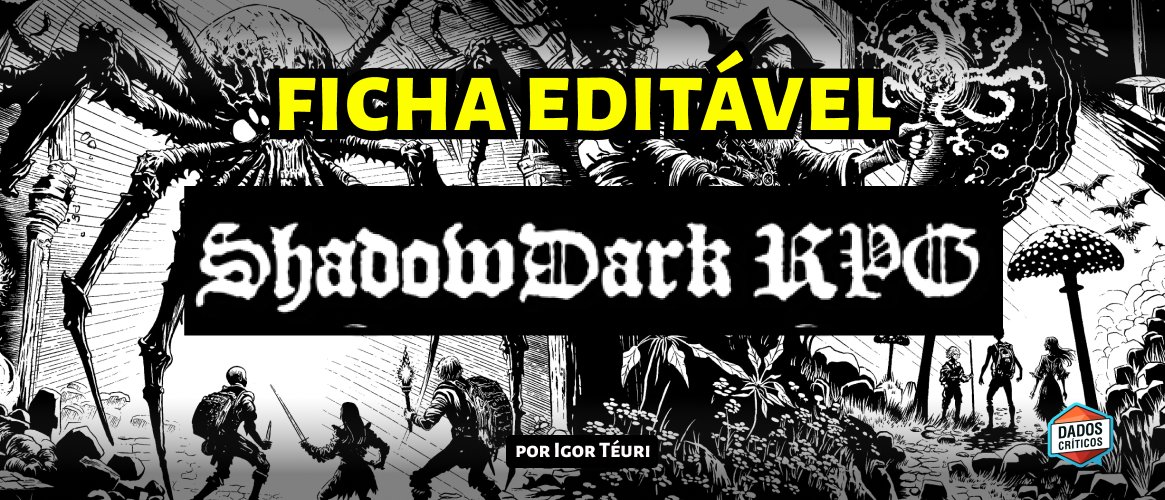 Ficha Editável de Shadowdark em Português