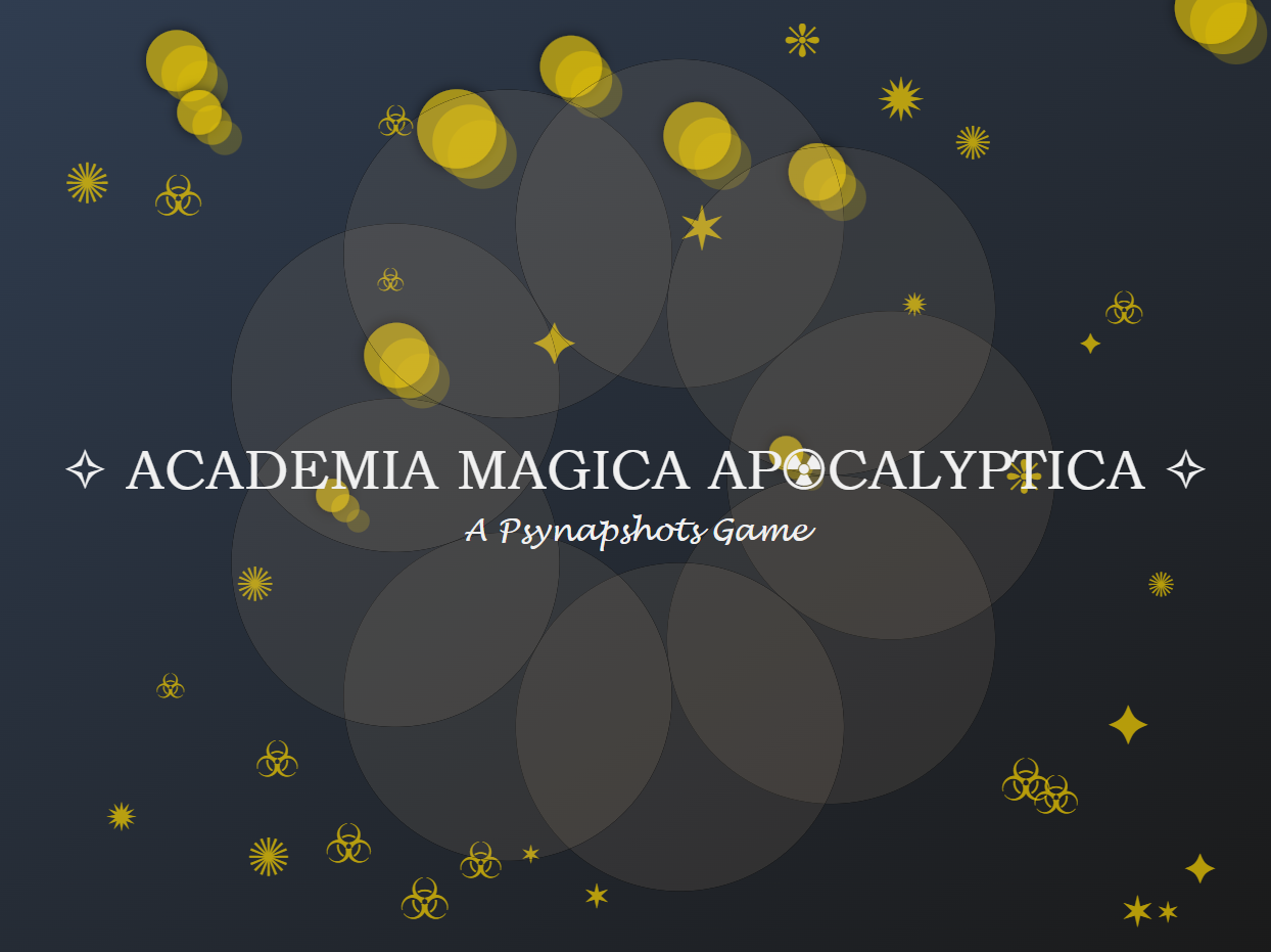 Cover image for Psynapshots: Academia Magica Apocalyptica