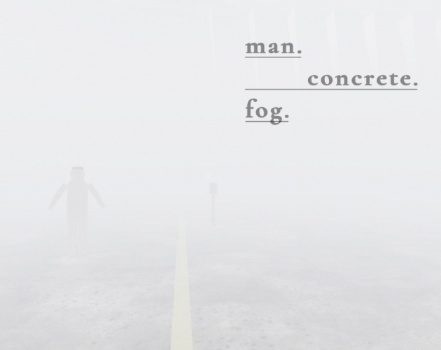 Man. Concrete. Fog. cover