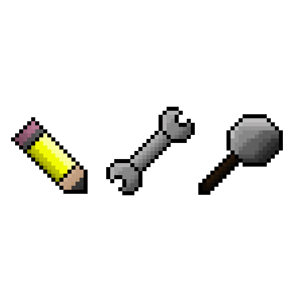 50 Tool Pack 2D Sprites